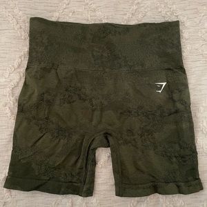 Gymshark Adapt Camo Seamless Shorts- Size small